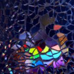 Designer Pieces - Multicolored Broken Mirror Decor