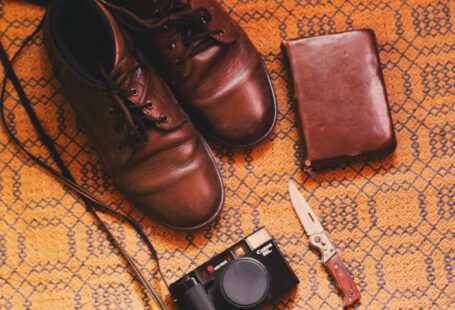 Shoes - Pair of Brown Leather Shoes