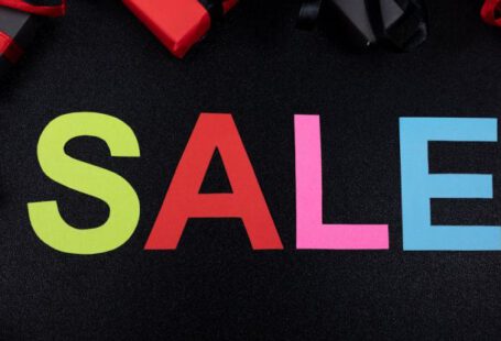 Sale Deals - Colorful Letter Cut Outs