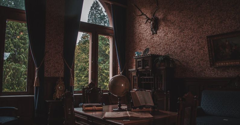 Vintage Era - Antique Chairs and Table on an Old Room